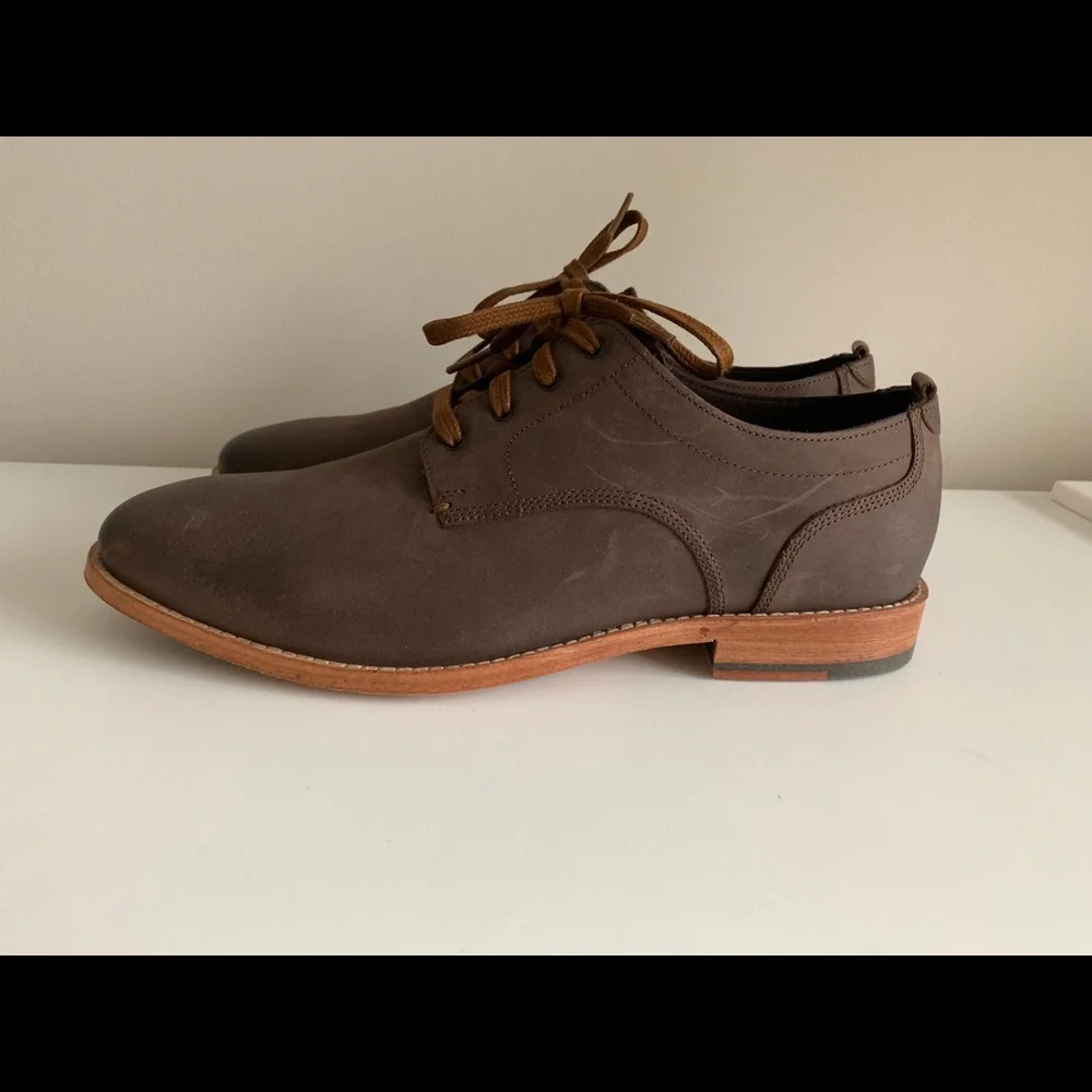 NEW COLE HAAN Nubuck Oxfords - Picture 4 of 13